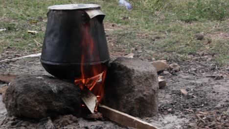 Feuer-Flamme-Beim-Brennen-Eingefangen