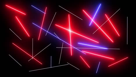 abstract creative neon lines, bars loop animation.