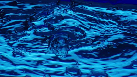 water surface and with air bubbles underwater water surface and with air bubbles underwater
