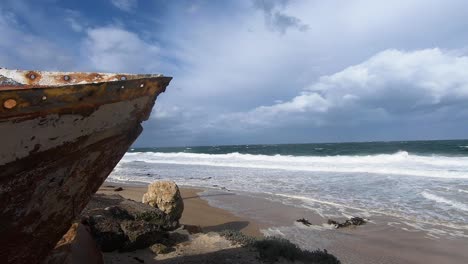 pesca artesanal en la costa