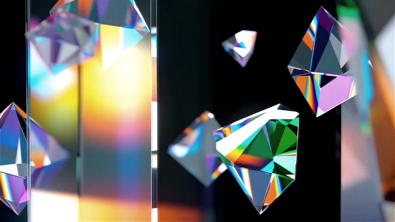 Sfondo Animato Astratto con Gradiente Colorato 4K