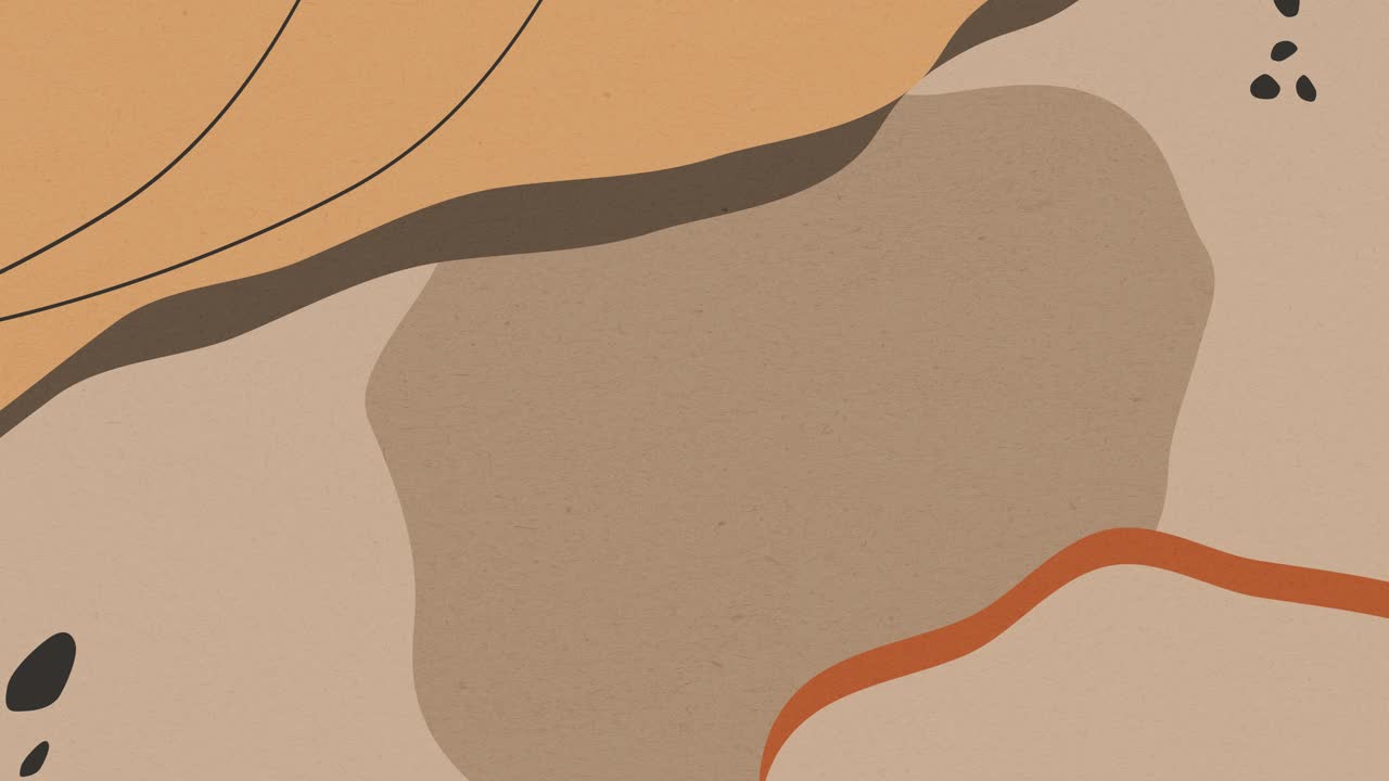 Geometric Simple Style Beige Background