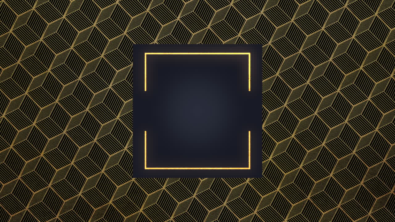 프레임 복고풍 배경 2와 추상 금색과 고급스러운 기하학적 모양