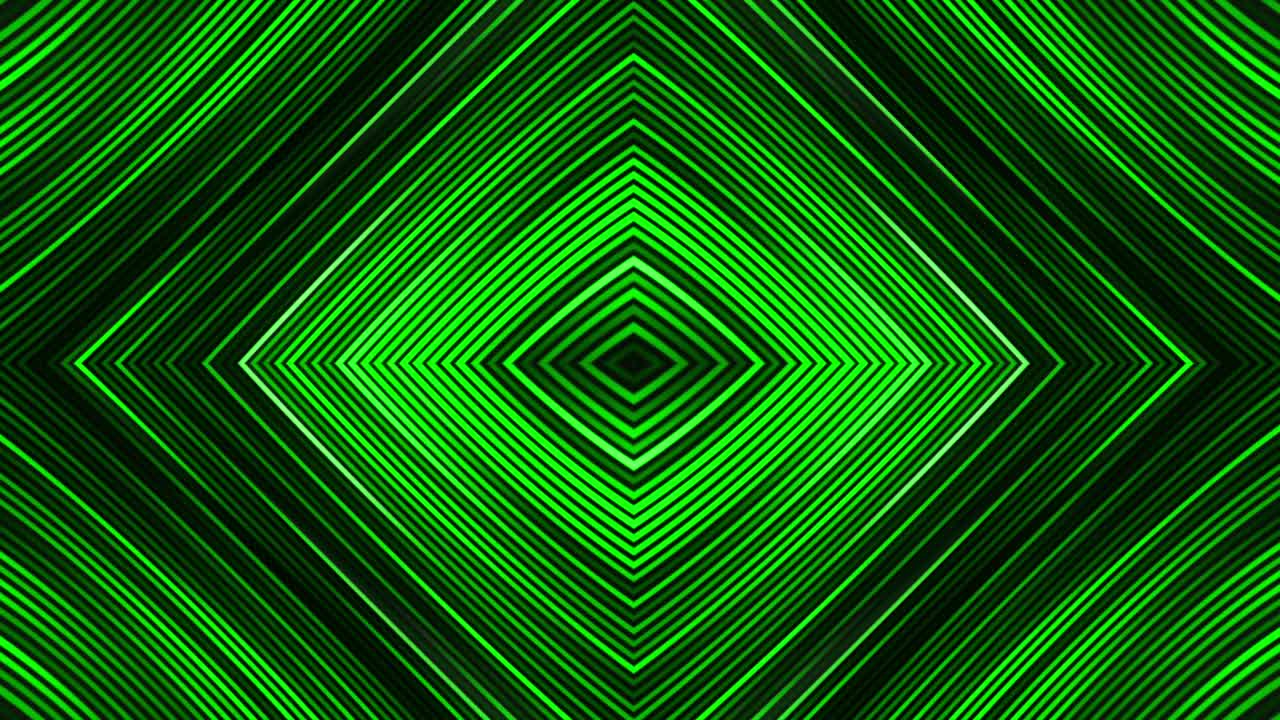 Modello geometrico verde astratto