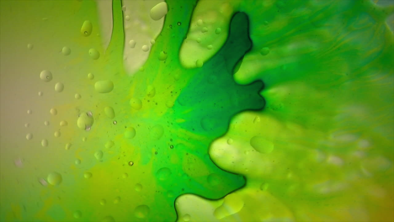 efecto de luz líquida con patrón de tensión superficial