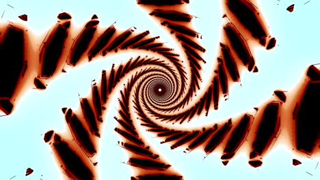 abstract spiral design