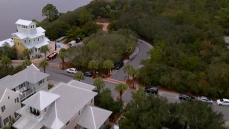 flying over a residential area in 30a, florida-13