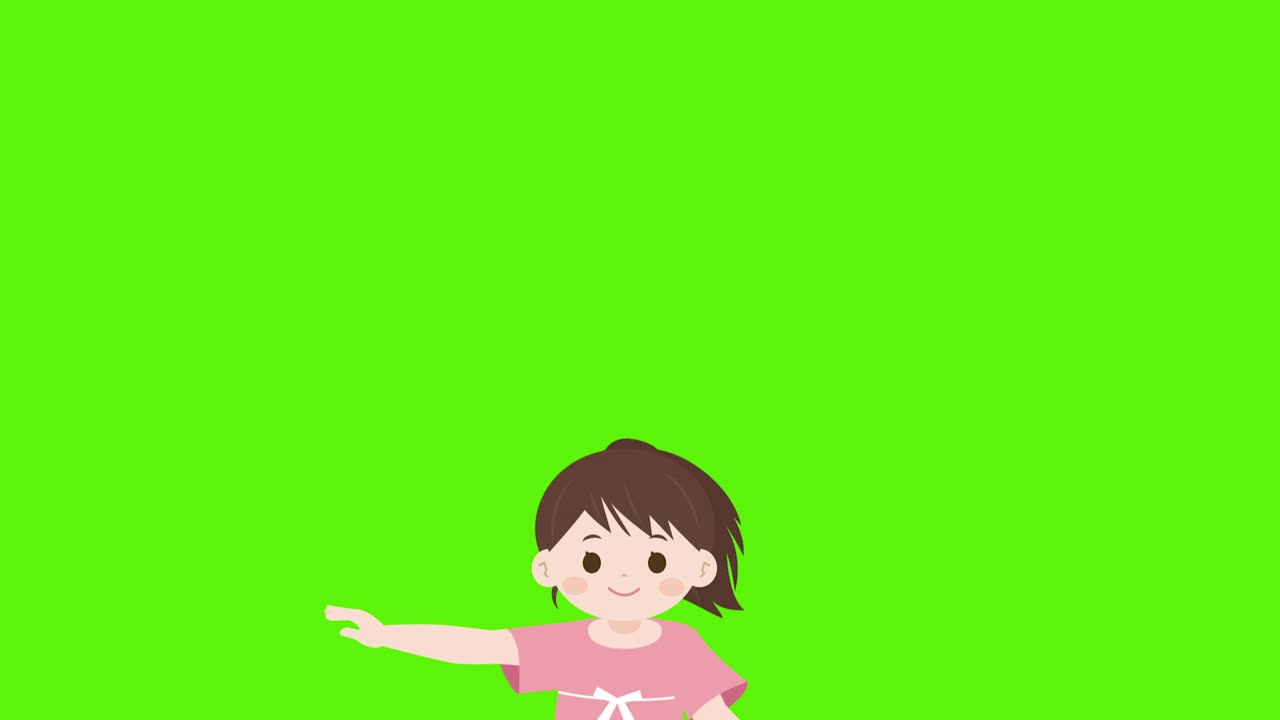 animación para niños que saltan