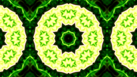 movimiento de fondo de kaleidoscopio abstractamente colorido