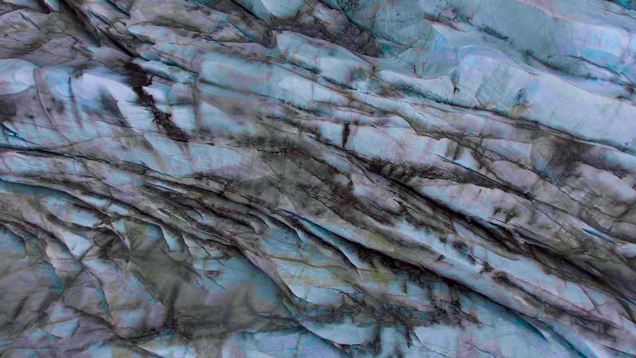 ледник svinafellsjokull в ватнайокуле, исландия.