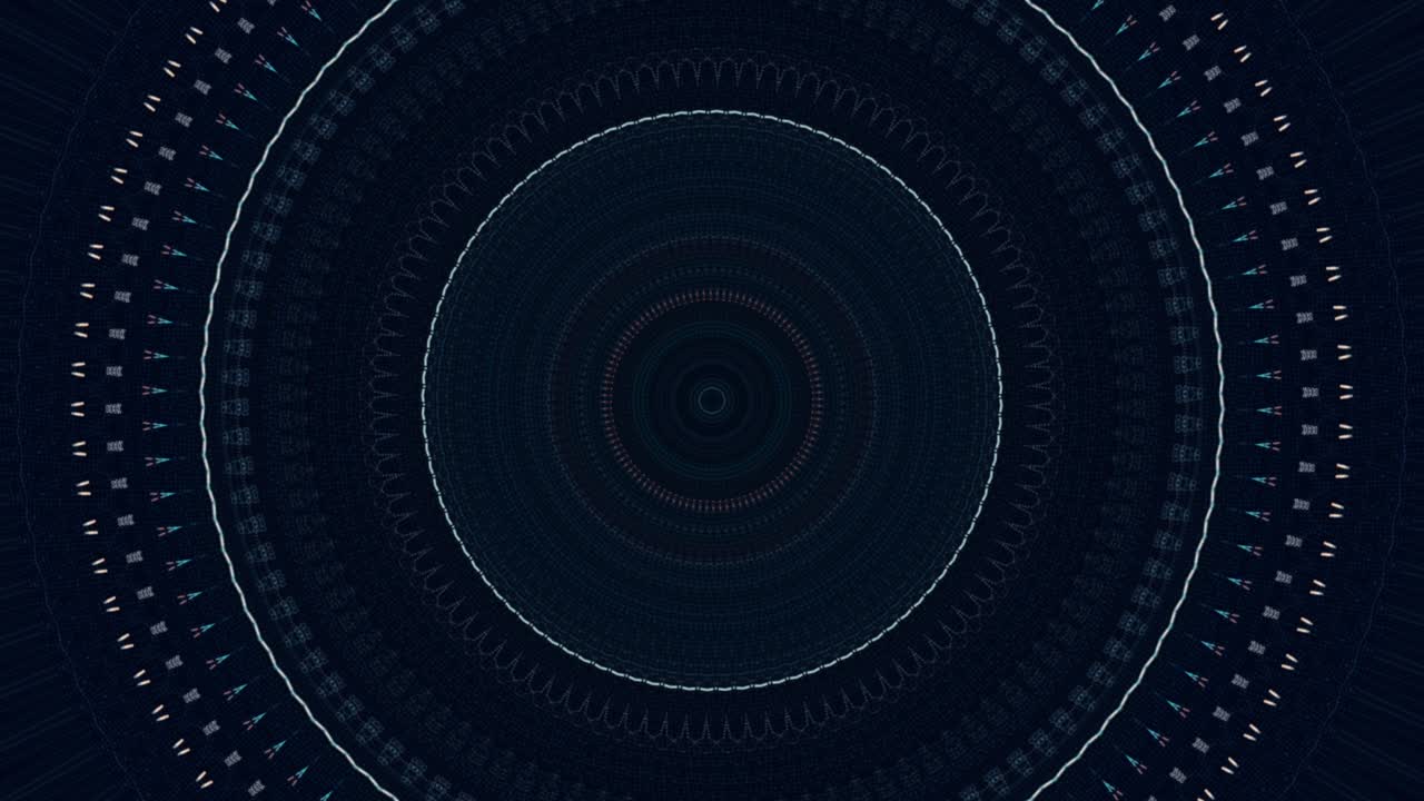 추상적인 기하학적 만달라 디자인