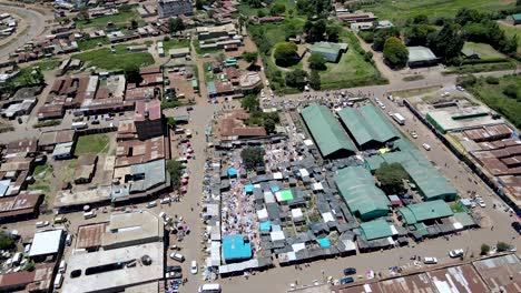 city scape-drone view, africa kenya march 2021