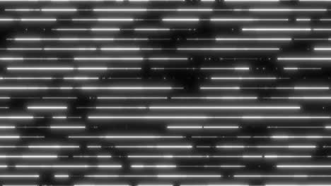 4k glow horizontal strip moving abstract background animation seamless loop - black & white