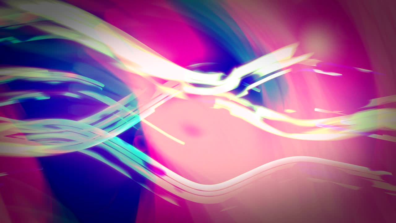 líneas abstractas en movimiento. 4k, bucle sin costuras.