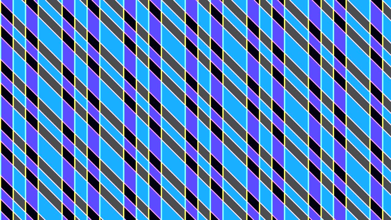 animación compuesta por rayas de colores intersectadas.