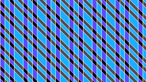 animation consisting of intersected colored stripes.