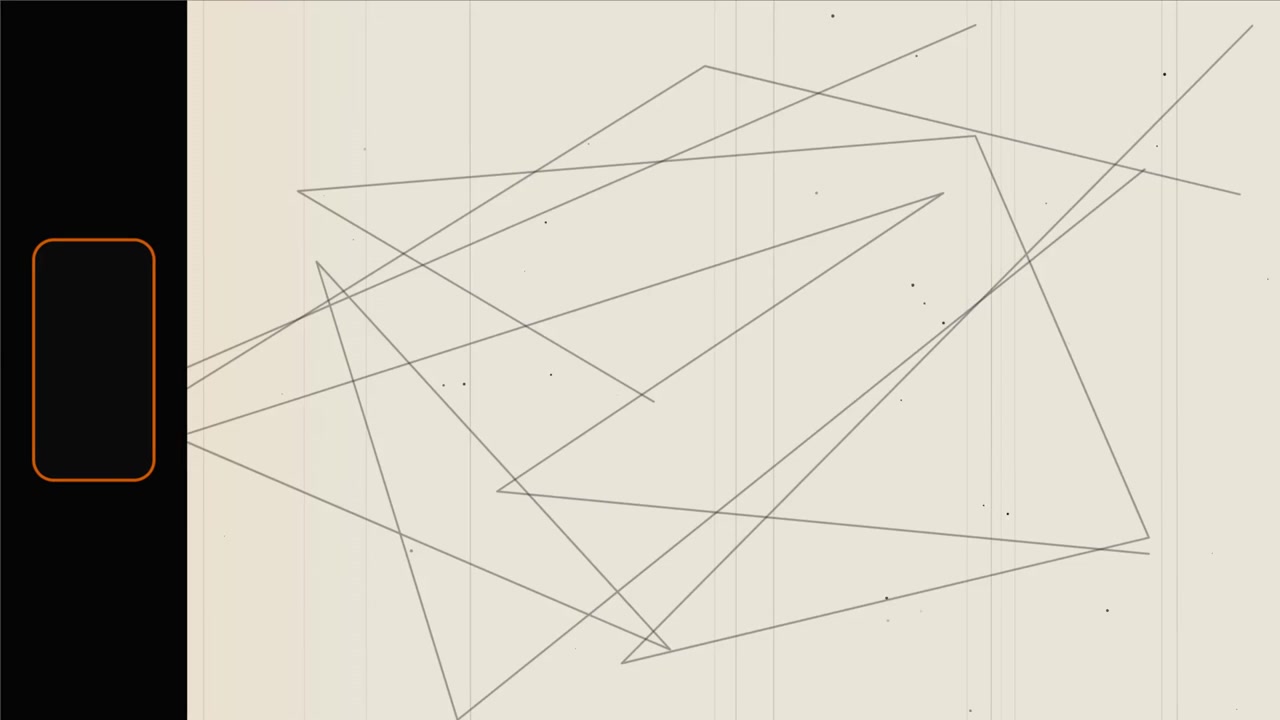 Vintage Film Reel Overlay with Scratches and Geometric Lines
