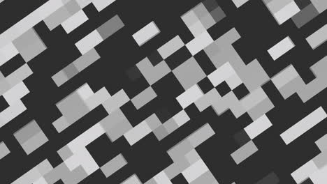 White-pixels-in-8-bit-pattern-on-black-gradient