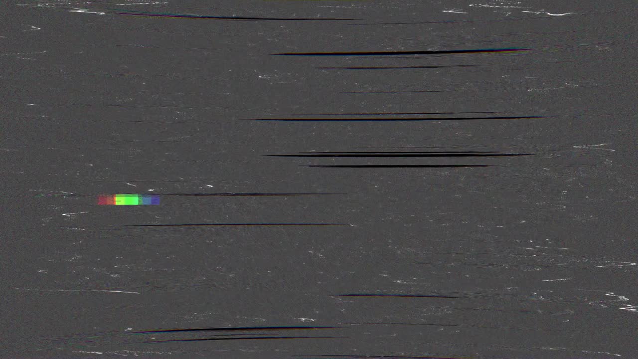 4K Video error Abstract noise Digital glitch Loop animation effect.