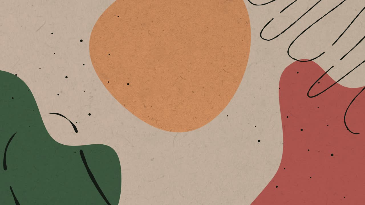 Doodle Pattern Animated Background