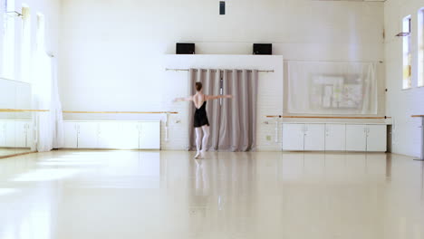 Ballerina-from-the-back-is-dancing-