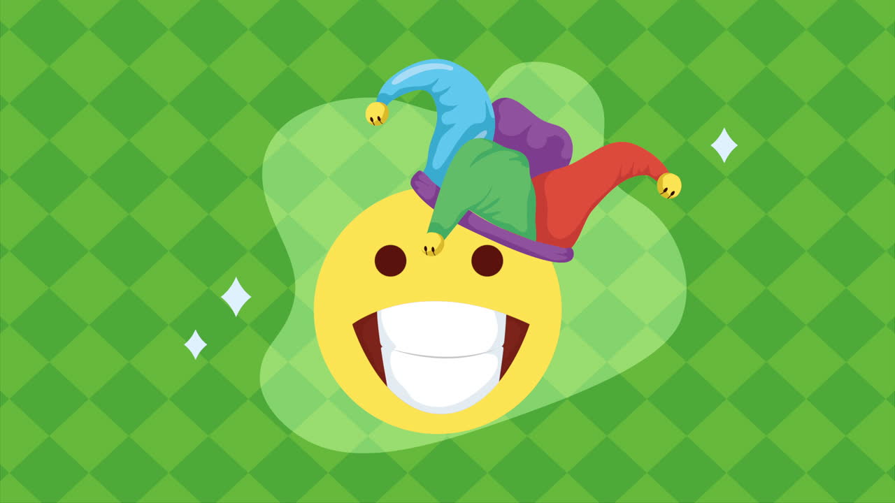 행복한 우스스러운 이모지