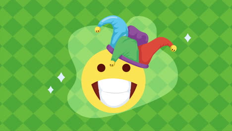 happy jester emoji