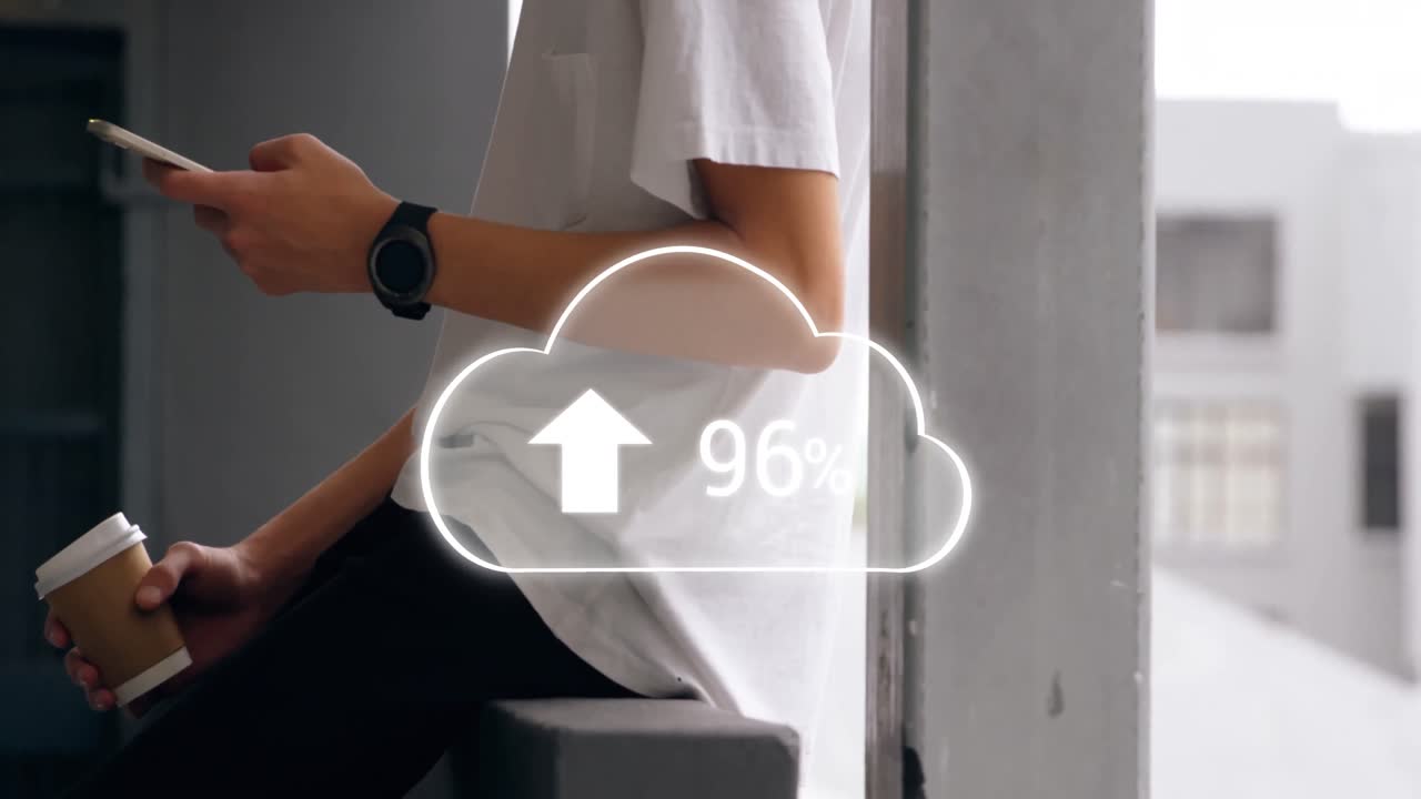 Uploading in the digital cloud 4k