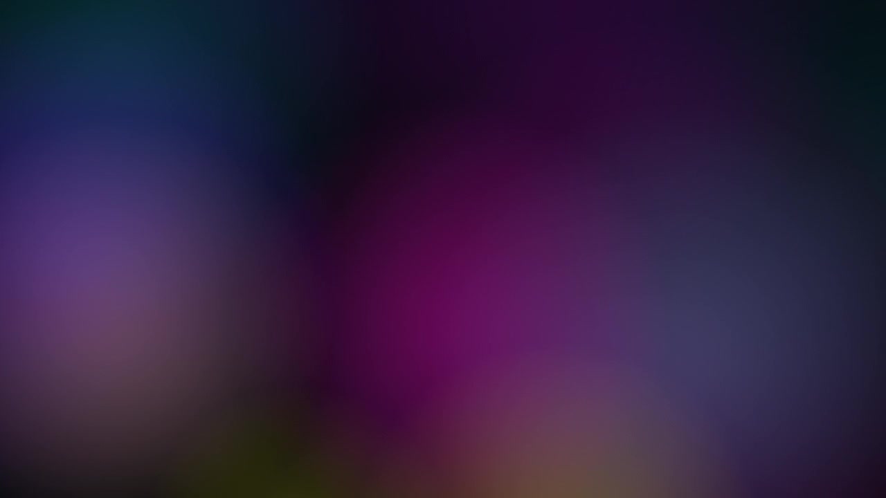 Abstract Background with Soft Glowing Colorful Bokeh Lights