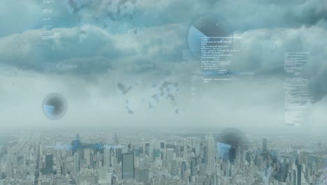 Animation-of-data-processing-over-cityscape
