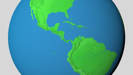 zoom in to 3d map of honduras