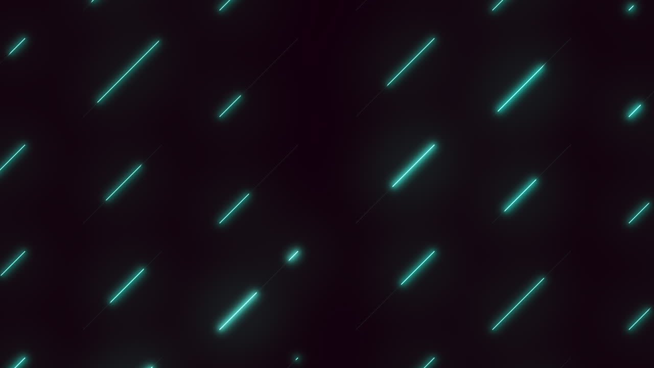 Futuristic, glowing blue lines on a dark background