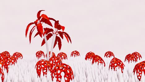 minimal motion 3d art. concepto de promoción en las redes sociales. diseño de movimiento de bucle video 4k.