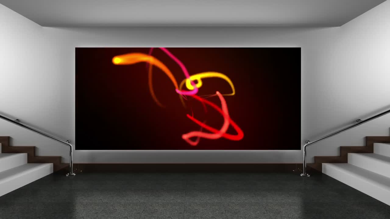 lienzo en una galería de arte