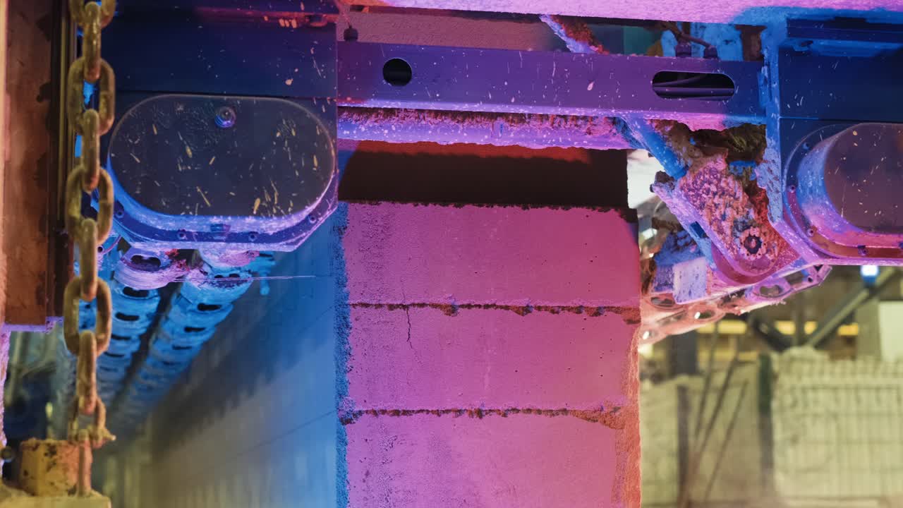 producción de bloques de hormigón celular