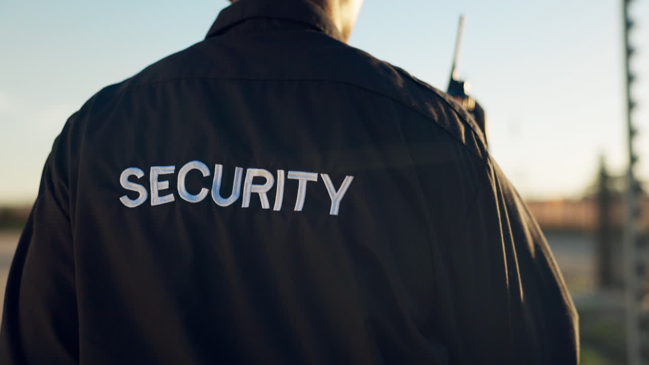 guardia de seguridad de servicio