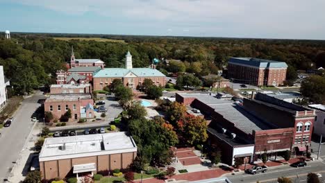 Tarboro-NC,-Tarboro-North-Carolina-in-4k-Aerial