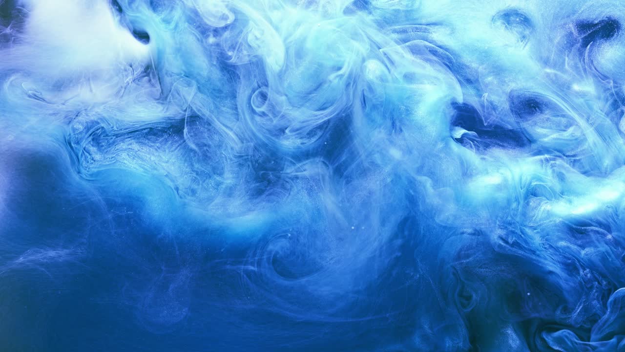 sovrapposizione di nuvole di fumo movimento di vapore blu luminoso