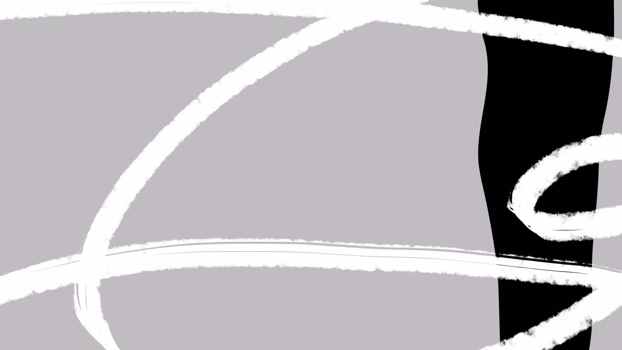 Dynamic Abstract Hand-Drawn Lines Motion Graphic Transition