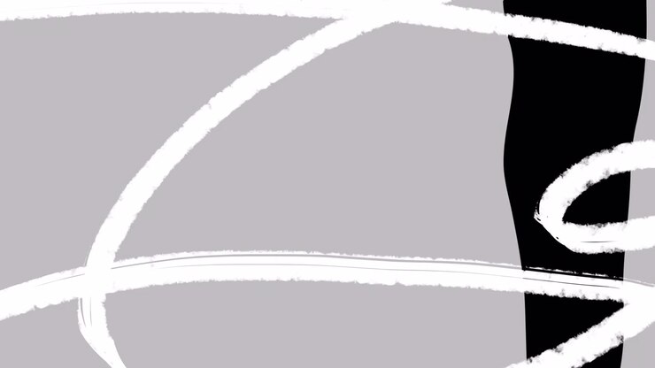 Dynamic Abstract Hand-Drawn Lines Motion Graphic Transition