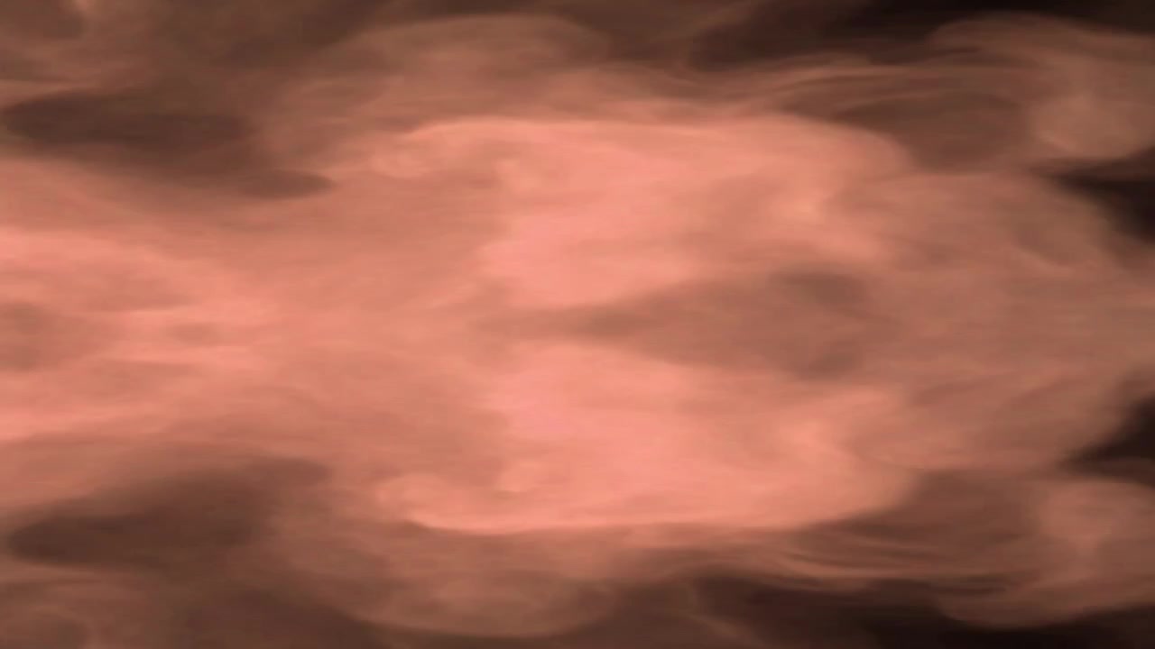 Fumo rosa astratto in espansione su sfondo scuro