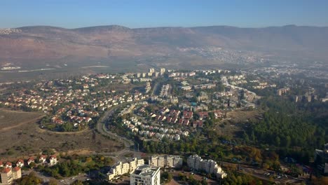 karmiel nuevo desarrollo y edificios, disparo de avión no tripulado, israel