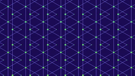 Captivating blue and purple geometric pattern with diamonds and lines in grid formation