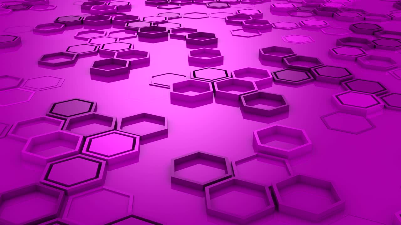 el fondo de los hexágonos