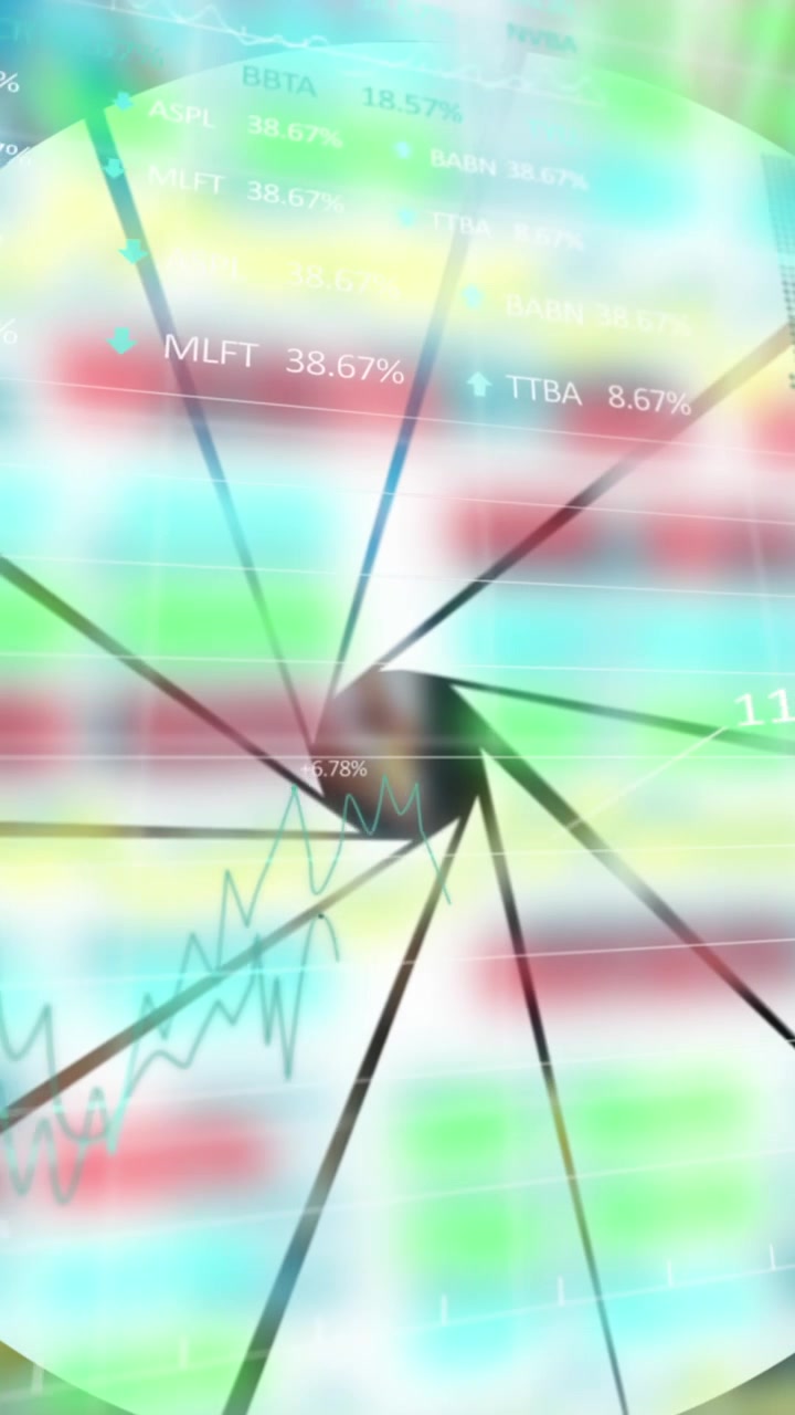 Animation af linjebehandling med globus over lagerbygning
