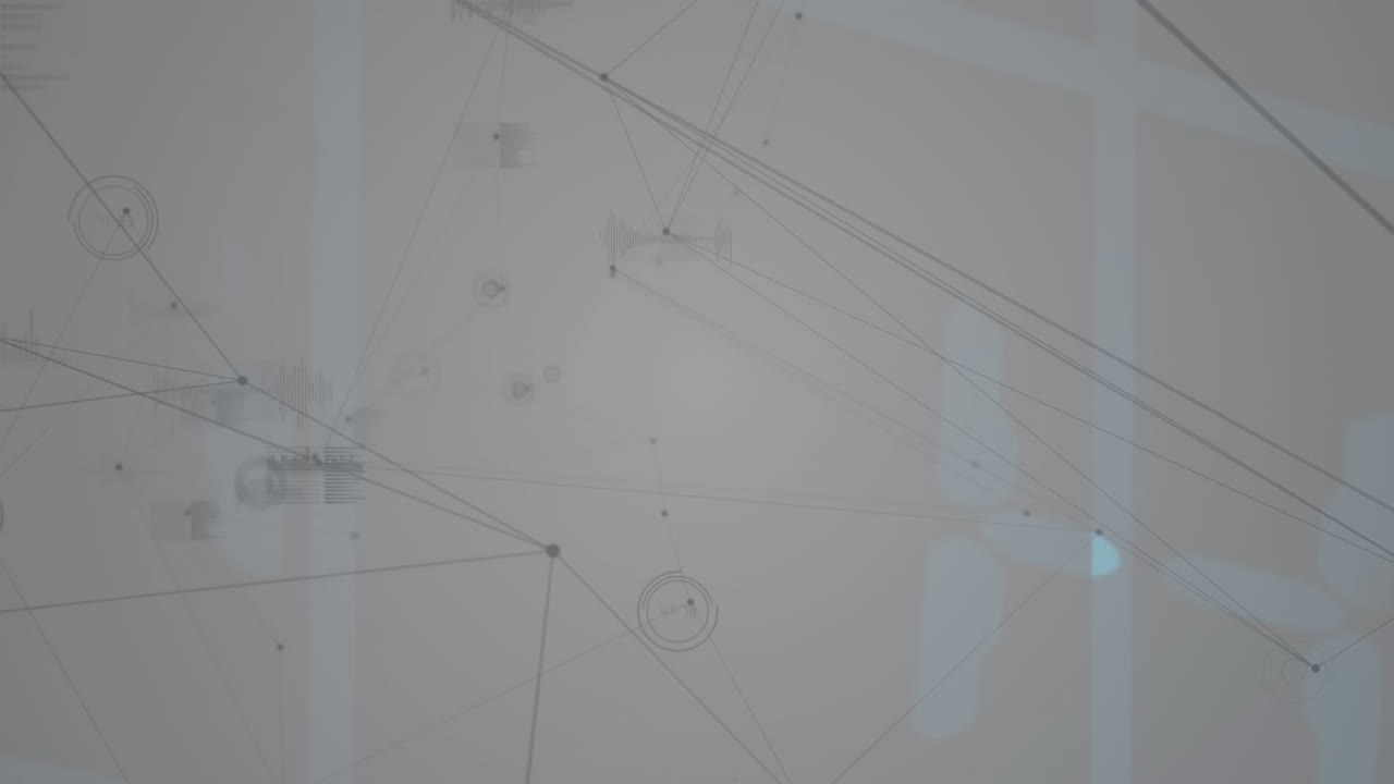 animación de la red de conexiones con las estadísticas