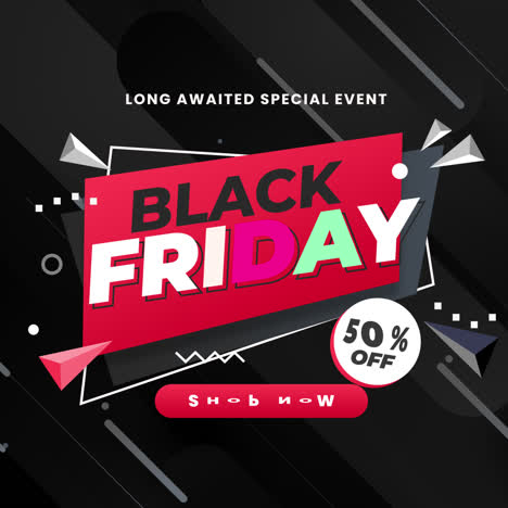 gráficos de promoción del viernes negro