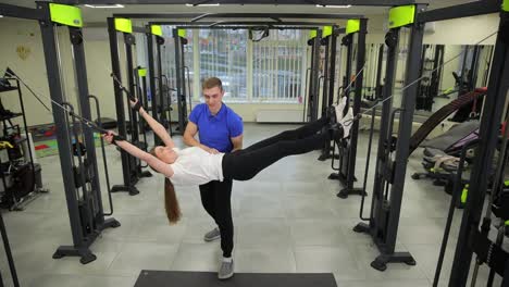 woman in physical therapy session