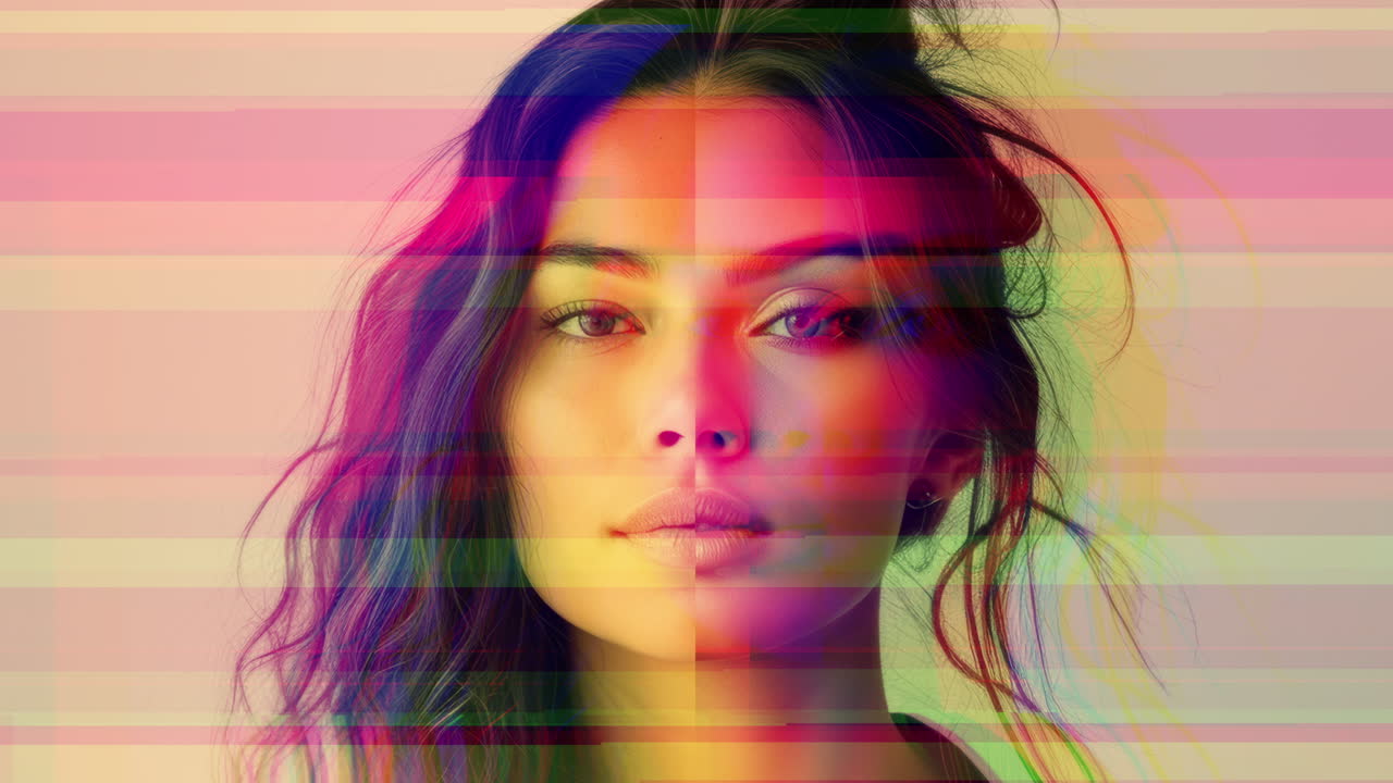 female headshots of different ethnicities generated with AI