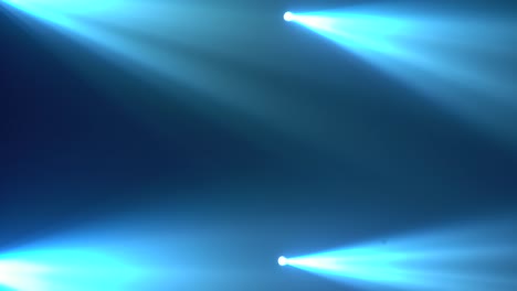 luz de punto azul abstracta